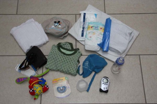 Indhold fra Lucas pusletaske Indhold fra Lucas pusletaske